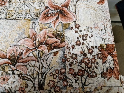 tafelkleed vintage look bloemen, Huis en Inrichting, Ophalen of Verzenden, 'T Olde Gre-j, Info@toldegrej.nl, Endepoelstraat 20f Didam