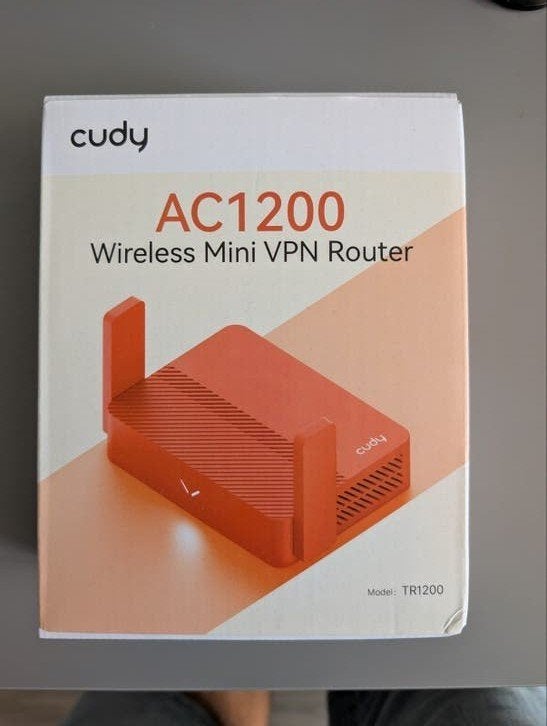 Cudy AC1200 Wireless Mini VPN Router TR1200 - Nieuw, Ophalen of Verzenden, Nieuw, Router, Cudy