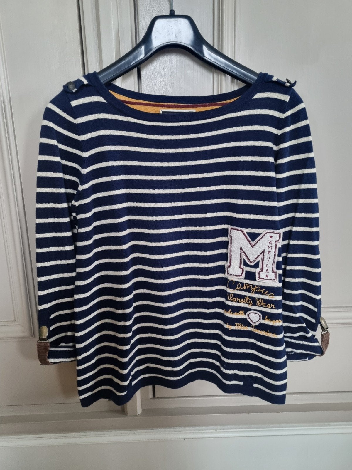 Casual gestreepte trui  "America Today ", America Today, Ophalen of Verzenden, Maat 38/40 (M), Blauw