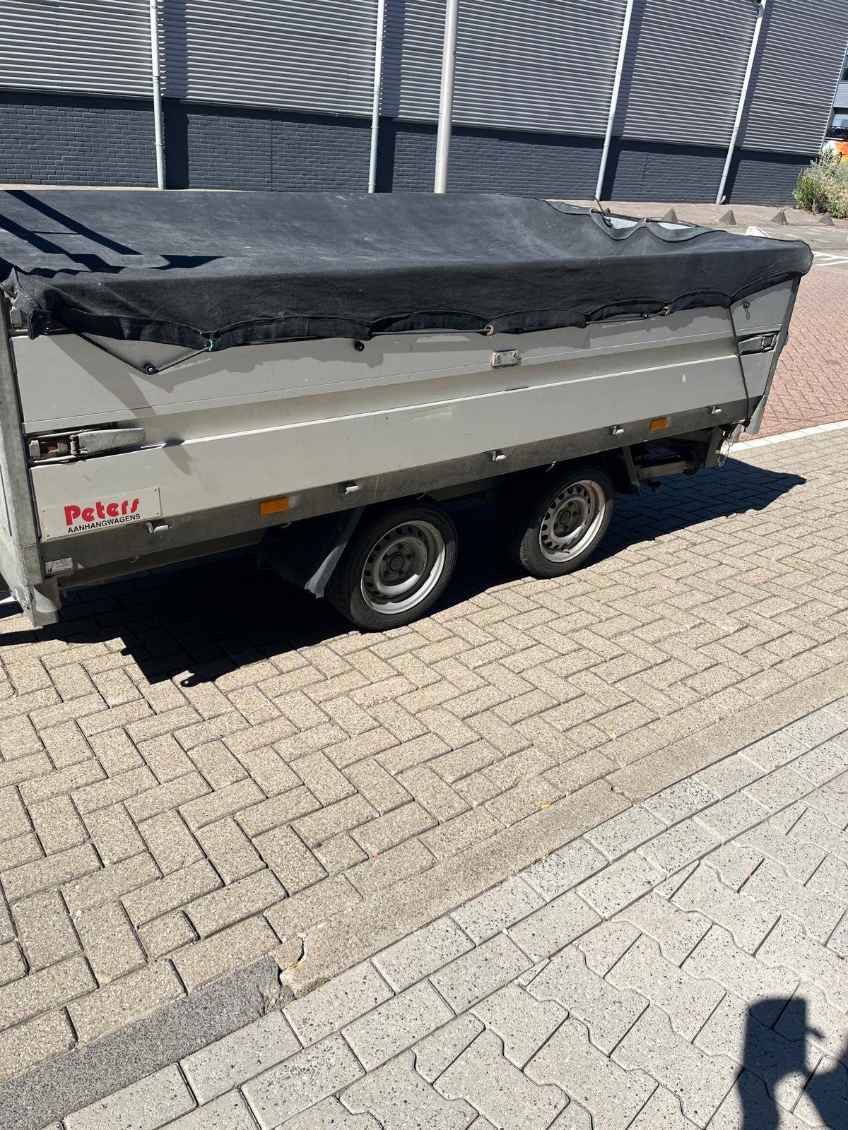 Hapert elektrische driezige kipper zeer compleet !!, Ophalen of Verzenden, Zo goed als nieuw