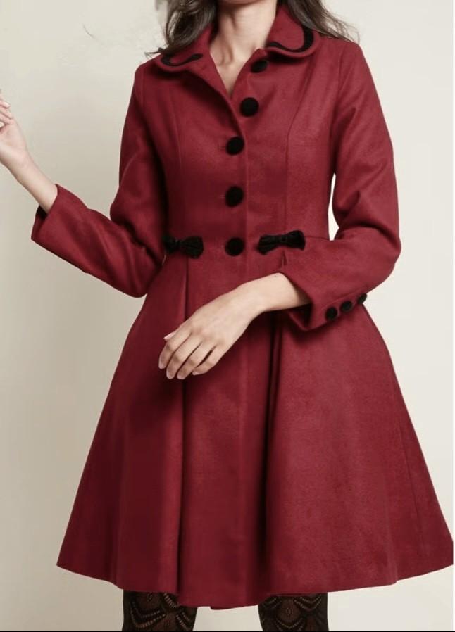 Hell Bunny retro mantel NIEUW, Kleding | Dames, Maat 42/44 (L), Nieuw, Ophalen of Verzenden, Hell Bunny