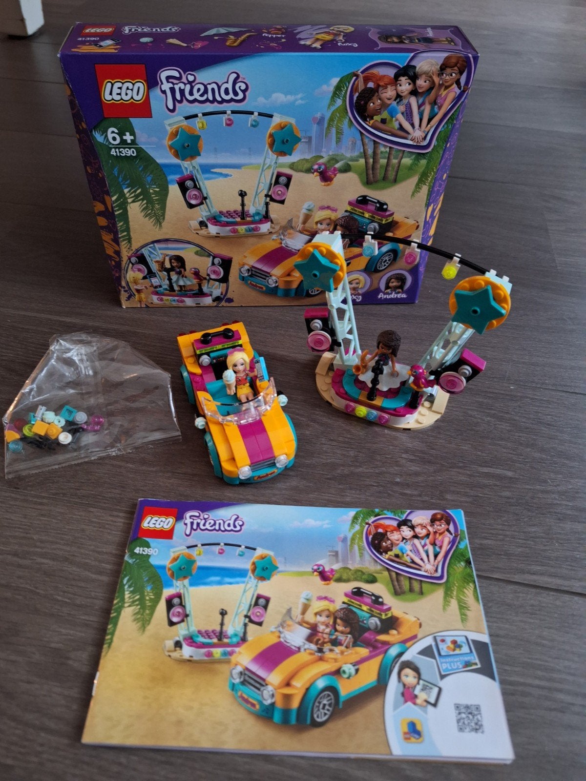 Lego friends 41390 compleet met boekje en doos, Lego, Friends, Ophalen of Verzenden, Zo goed als nieuw