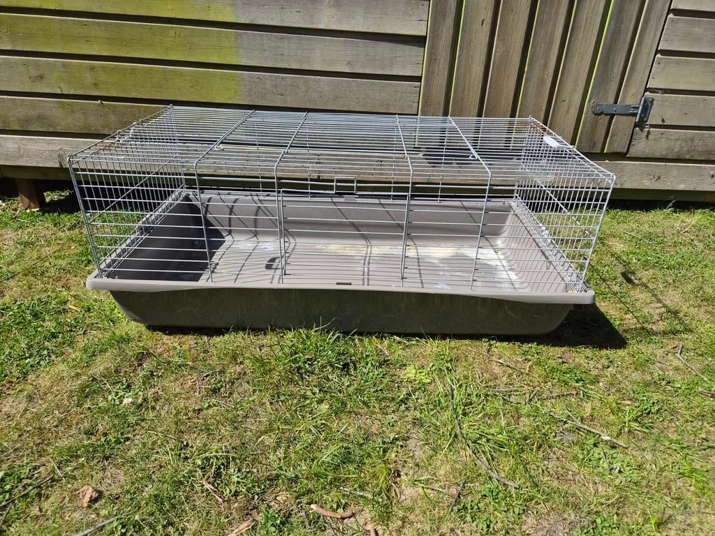 Konijnenhok, gebruikt. 111x60 cm, Dieren en Toebehoren, Knaagdieren en Konijnen | Hokken en Kooien, Gebruikt, Hok, 75 tot 110 cm
