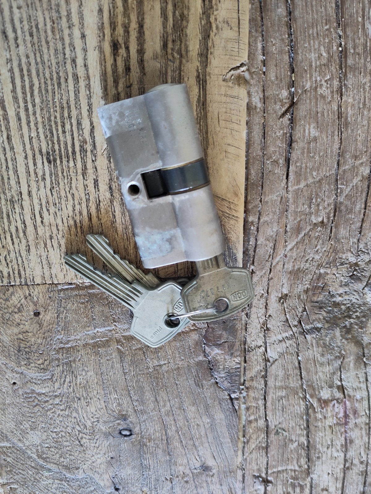 Cilinderslot SKG2 sterren met 3 sleutels, Doe-het-zelf en Verbouw, Hang- en Sluitwerk, Ophalen of Verzenden