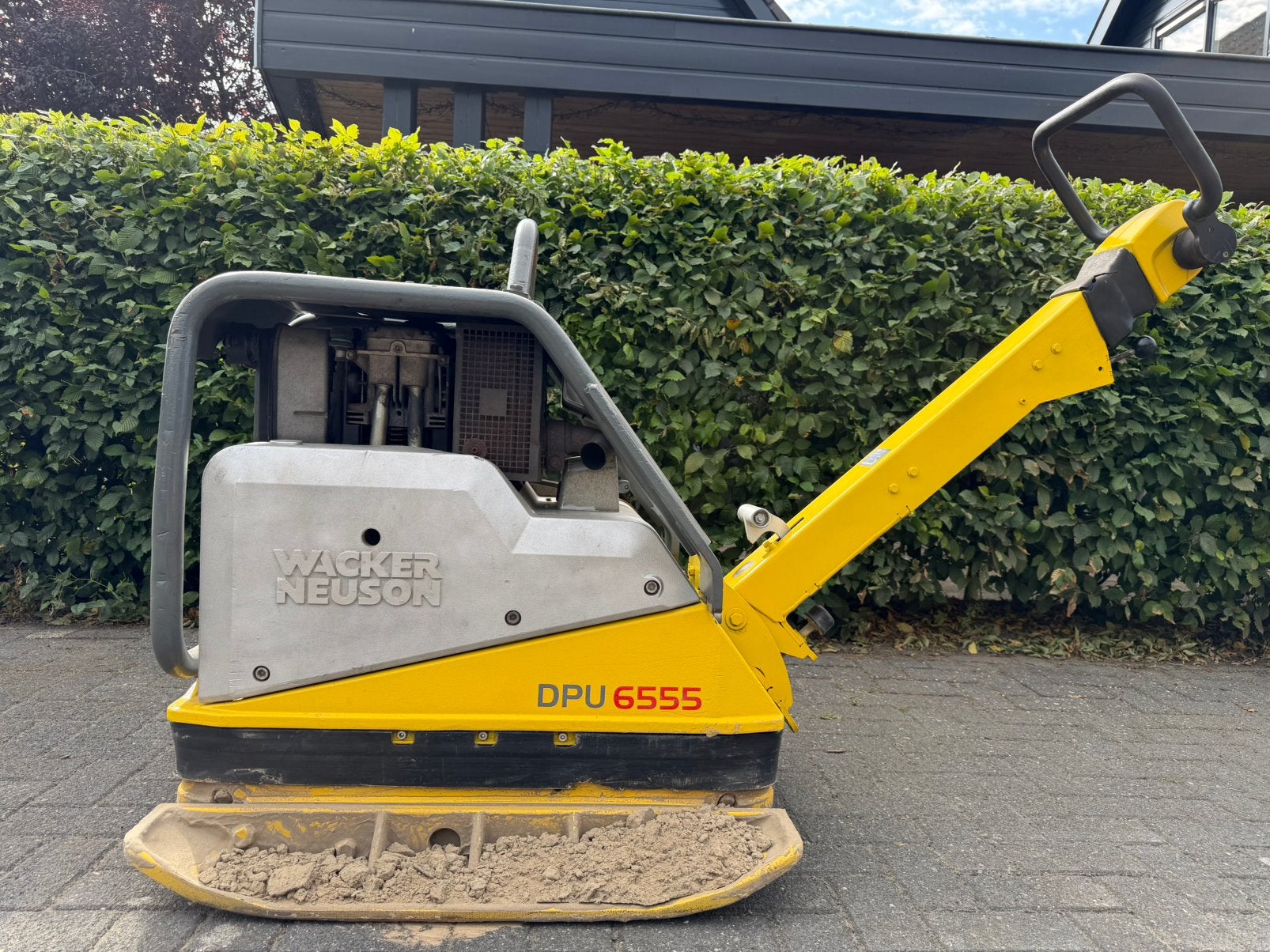 Wacker Neuson trilplaat DPU 6555 7-2015, Tuin en Terras, Hand-tuingereedschap, Ophalen, Gebruikt