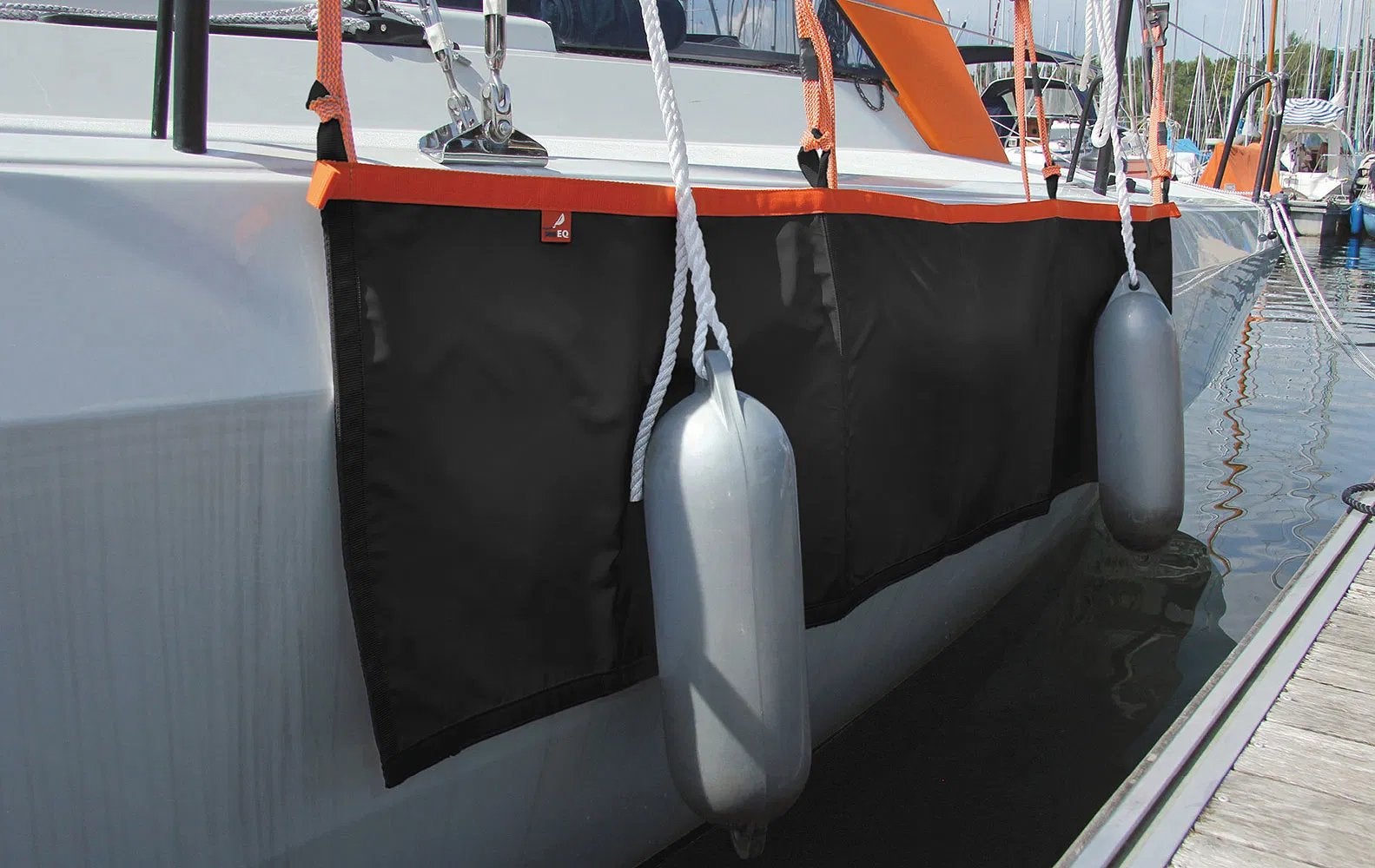 SeaEQ Fenderboard / Fenderbeschermer - Zwart/Oranje, Ophalen, Zo goed als nieuw, Overige typen
