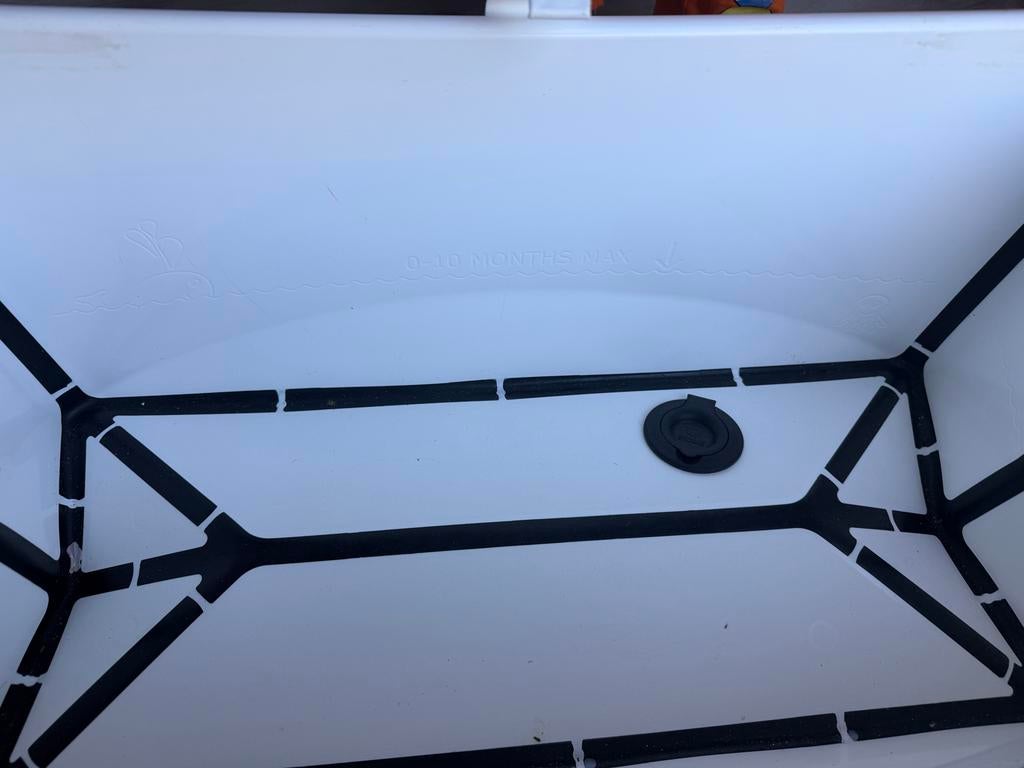 Stokke Flexi Bath – Opvouwbaar Babybad – Wit, Overige merken, Gebruikt, Ophalen of Verzenden, Badje