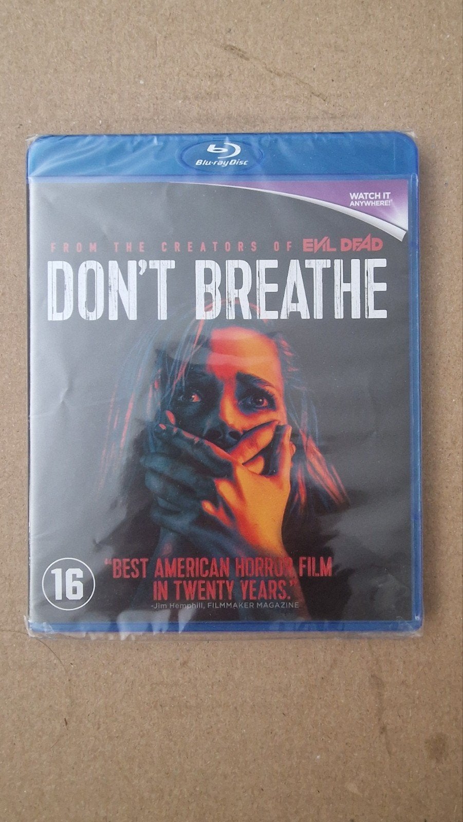 Don't Breathe * blu-ray * Nieuw * horror *, Cd's en Dvd's, Blu-ray, Horror, Nederlands, Vanaf 16 jaar, Film