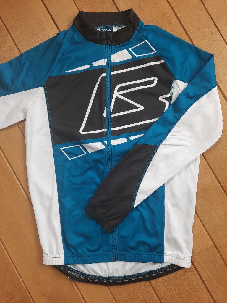 CRIVIT heren fietsshirt wit blauw zwart maat L - nieuw -, Ophalen of Verzenden, Nieuw, Kleding