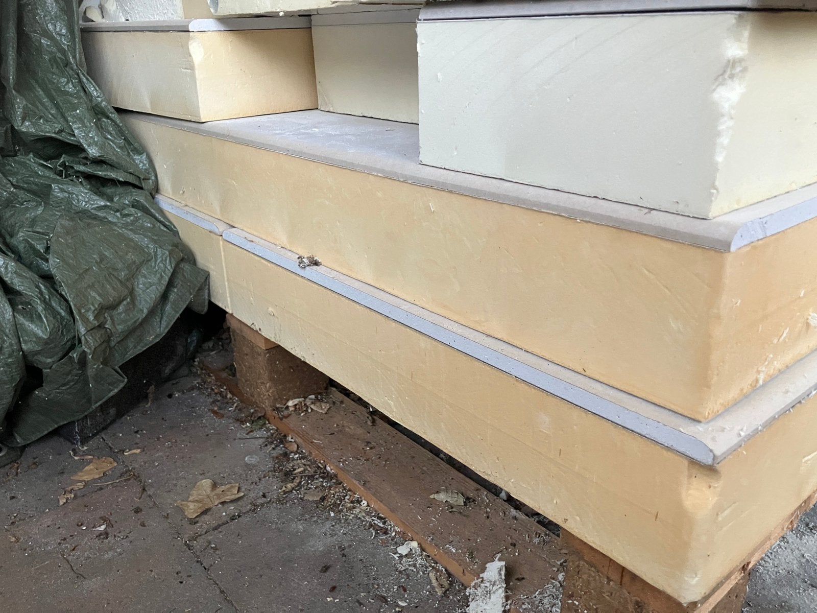 PIR isolatie platen 120x60cm, Zo goed als nieuw, Hardschuim (Pir), Minder dan 5 m², 8 tot 12 cm