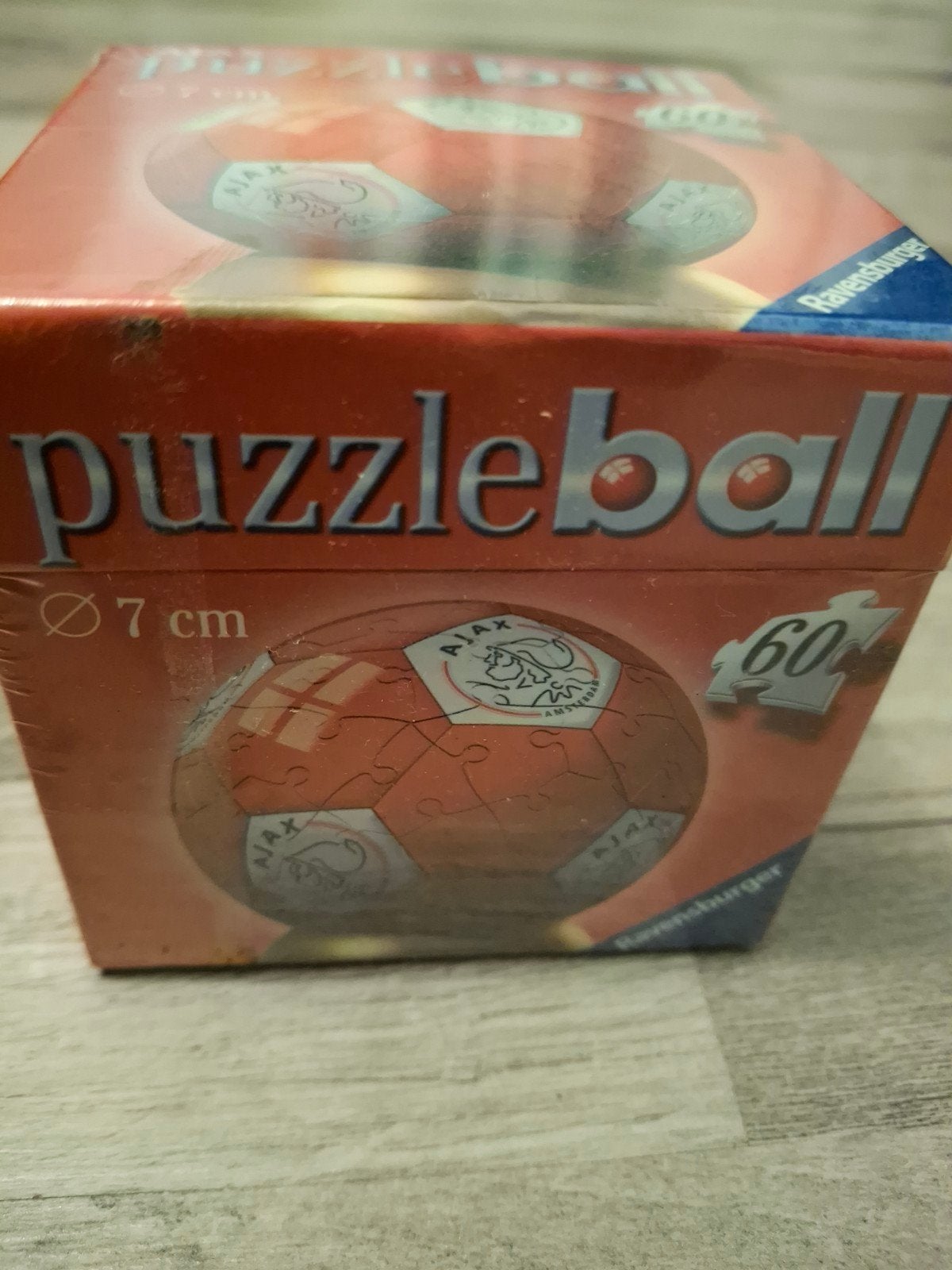 Ravensburger 3D Puzzleball Ajax Voetbal 60 stukjes, Ophalen of Verzenden, Minder dan 500 stukjes, Nieuw, Rubik's of 3D-puzzel