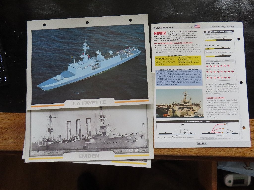 99 foto's oorlogschepen met beschrijving, Verzamelen, Ophalen of Verzenden, Nieuw, Motorboot, Kaart, Foto of Prent