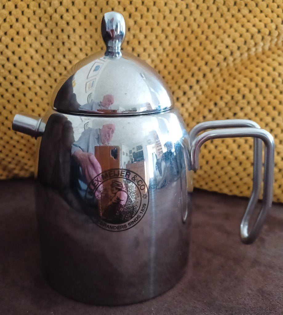 Koffiekan Alex Meijer & co 1pers., Witgoed en Apparatuur, 2 tot 4 kopjes, Ophalen of Verzenden, Zo goed als nieuw, Overige modellen