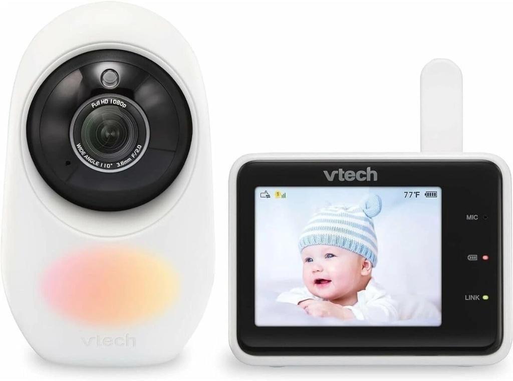 VTech RM2751 Video Babyfoon met camera, Kinderen en Baby's, Babyfoons, N, Camera, N, Ophalen of Verzenden