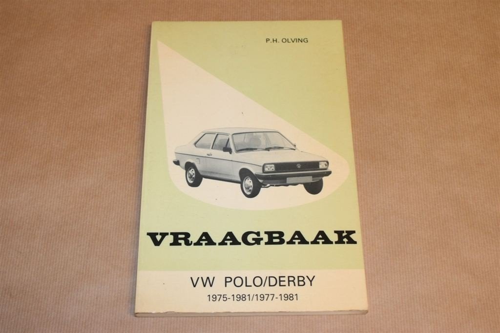 Vraagbaak Polo / Derby 1975-1981, Ophalen of Verzenden