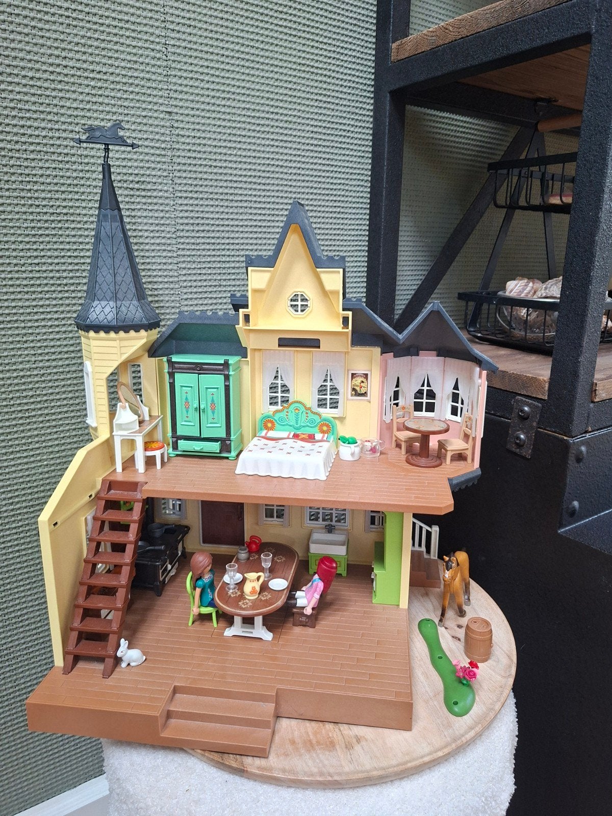 Playmobil Spirit Rijschool Poppenhuis 9475, Ophalen, Zo goed als nieuw