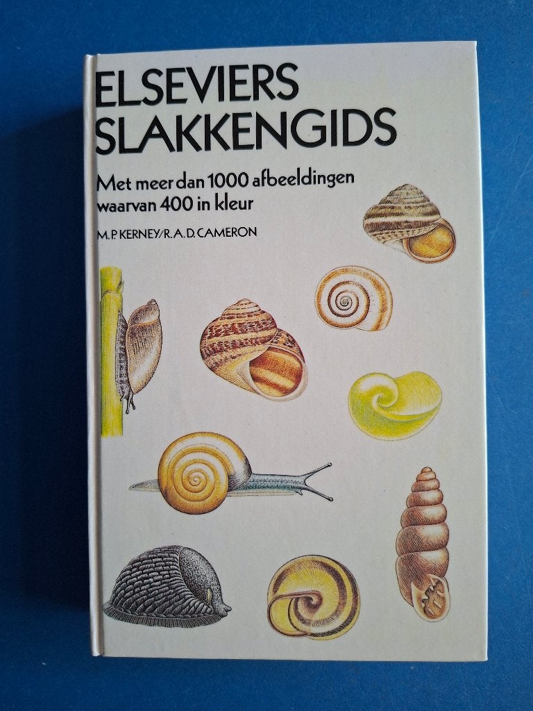 Elseviers slakkengids - M.P. Kerney, Verzenden, Zo goed als nieuw, Bloemen, Planten en Bomen