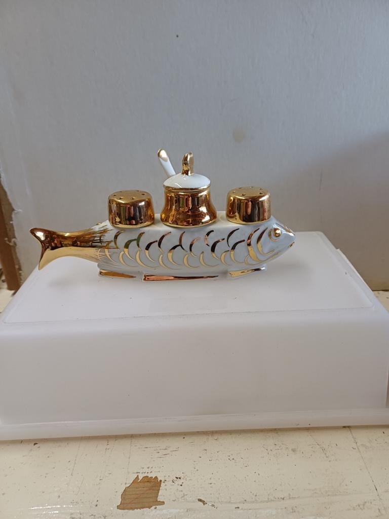 Peper en zout stel, Antiek en Kunst, Antiek | Keramiek en Aardewerk, Ophalen of Verzenden
