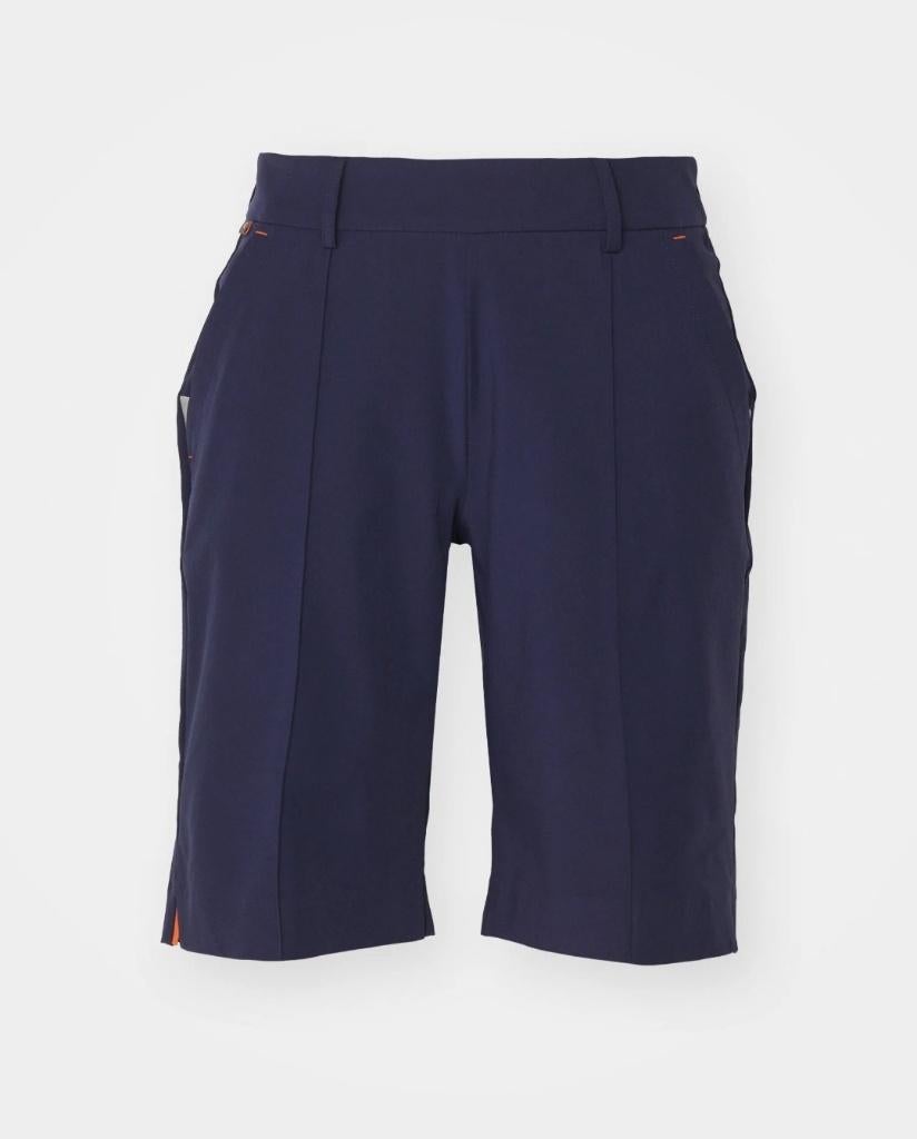 Kjus women AVA korte broek atlanta blue, Kort, Maat 42/44 (L), Zo goed als nieuw, Verzenden
