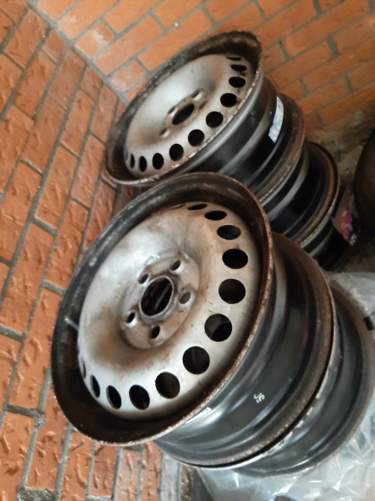Stalen velgen voor VW T5 Maxi (6 stuks), Ophalen of Verzenden, Gebruikt