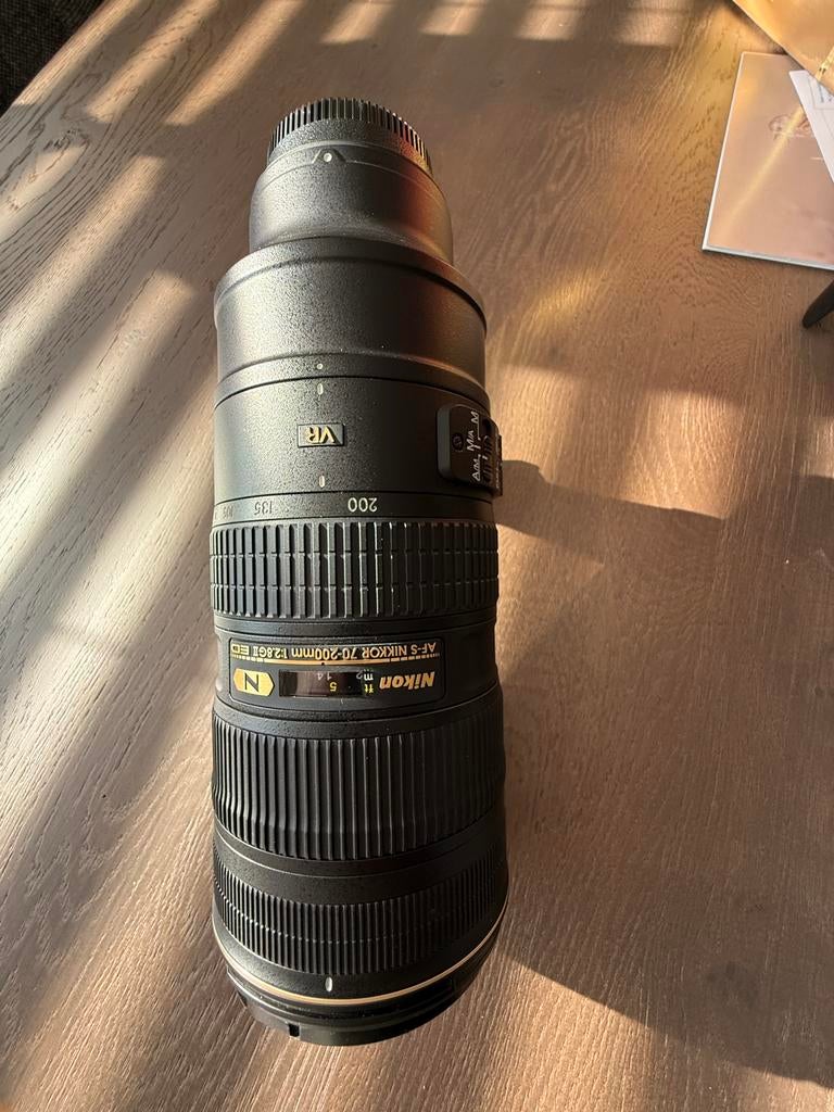 Nikon AF-S Nikkor 70-200mm f/2.8G ED VR II Lens, Ophalen of Verzenden, Zo goed als nieuw, Telelens, Zoom