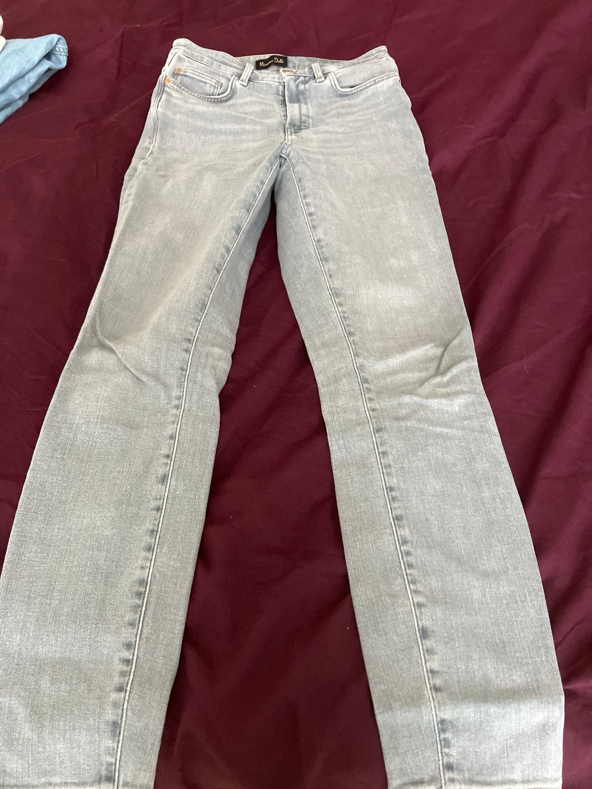 Massimo Dutti High Rise Skinny Jeans Maat 36, Kleding | Dames, Broeken en Pantalons, Blauw, Nieuw, Ophalen of Verzenden, Maat 36 (S)