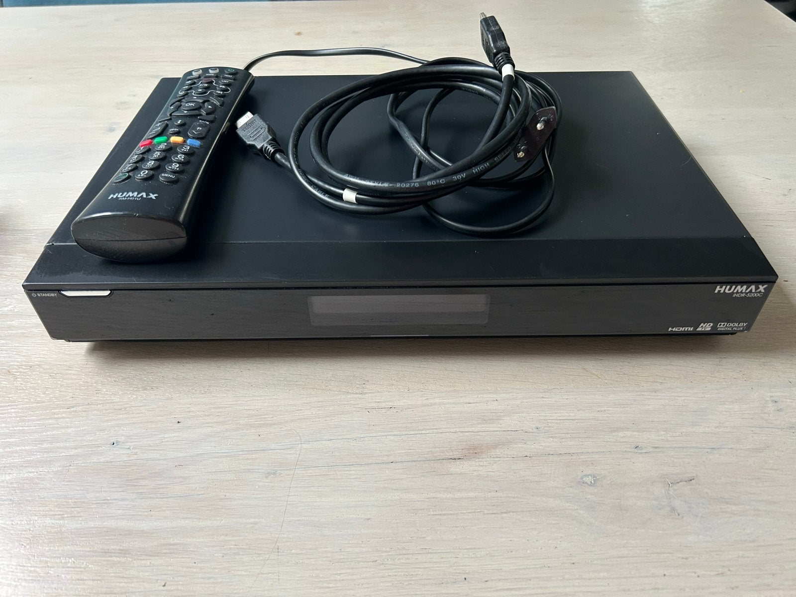 Humax iHDR-5200C digitale ontvanger met afstandsbediening, Audio, Tv en Foto, Decoders en Harddiskrecorders, Ophalen of Verzenden