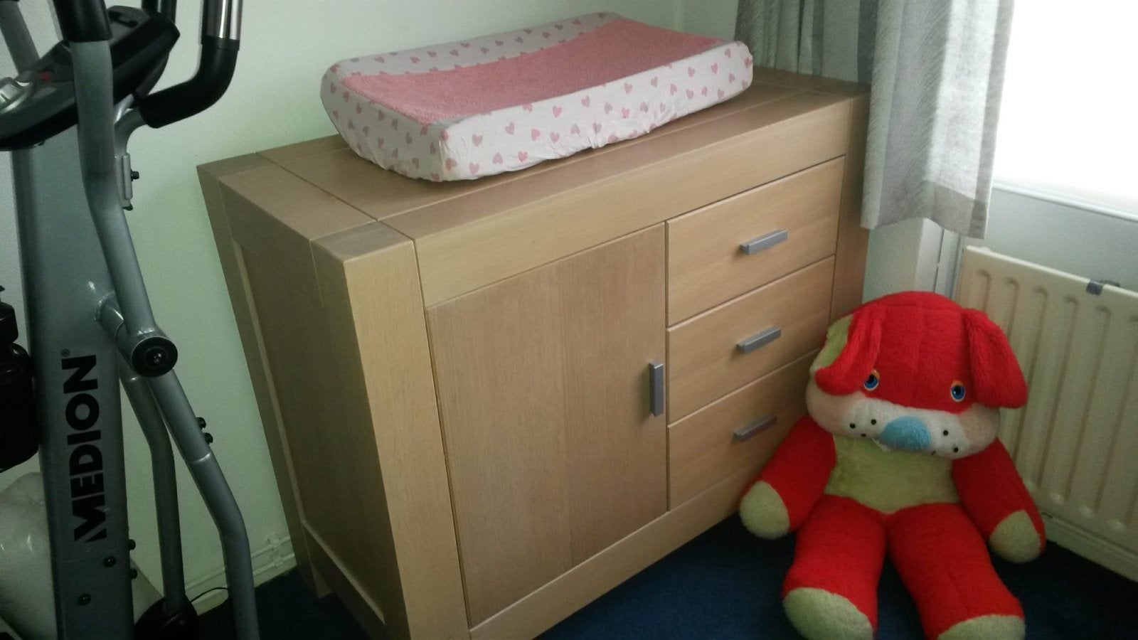 Babykamer set: Ledikant en Commode, Ophalen of Verzenden, Gebruikt, Ledikant