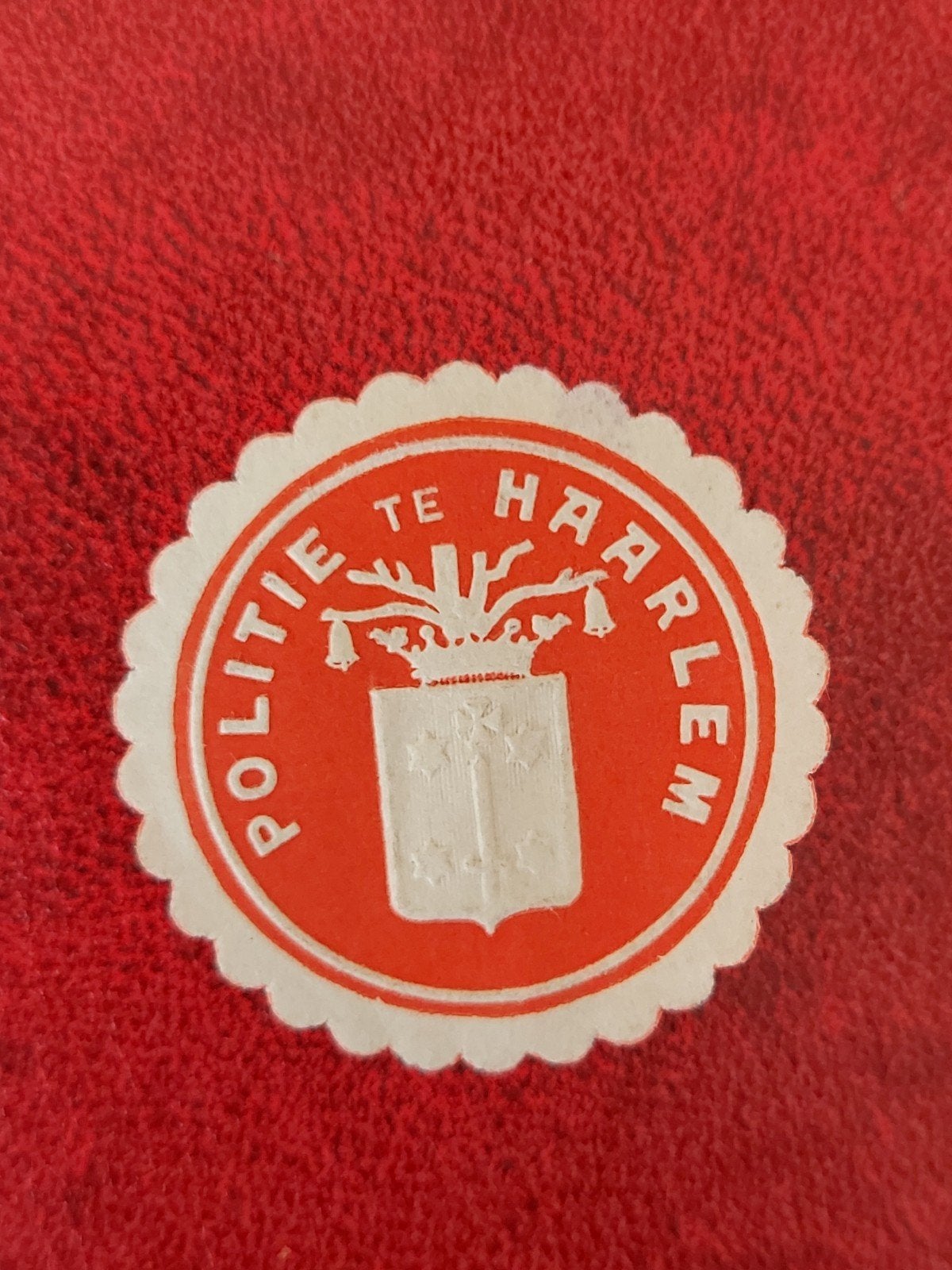 Sluitzegel Politie te Haarlem, Verzenden