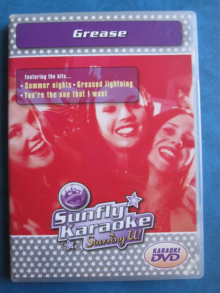 Sunfly karaoke - Grease, Cd's en Dvd's, Alle leeftijden, Ophalen of Verzenden, Zo goed als nieuw, Muziek en Concerten