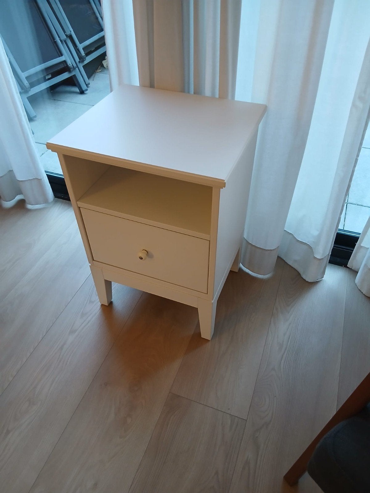nachtkastje wit Ikea IDANÄS, Ophalen, Overige materialen, Gebruikt, 55 tot 70 cm
