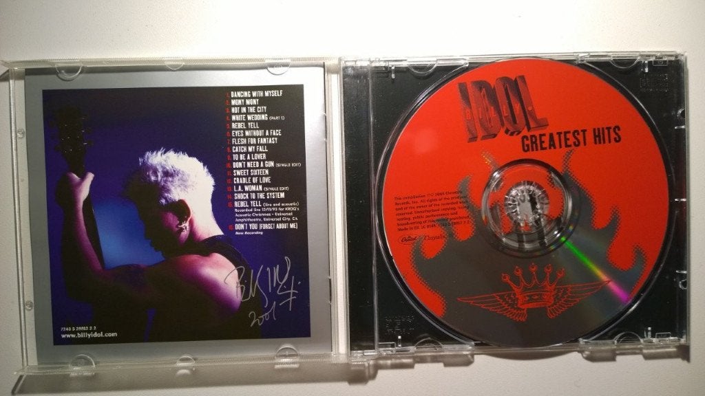 Billy Idol - Greatest Hits, Ophalen of Verzenden, Zo goed als nieuw, Poprock, Album