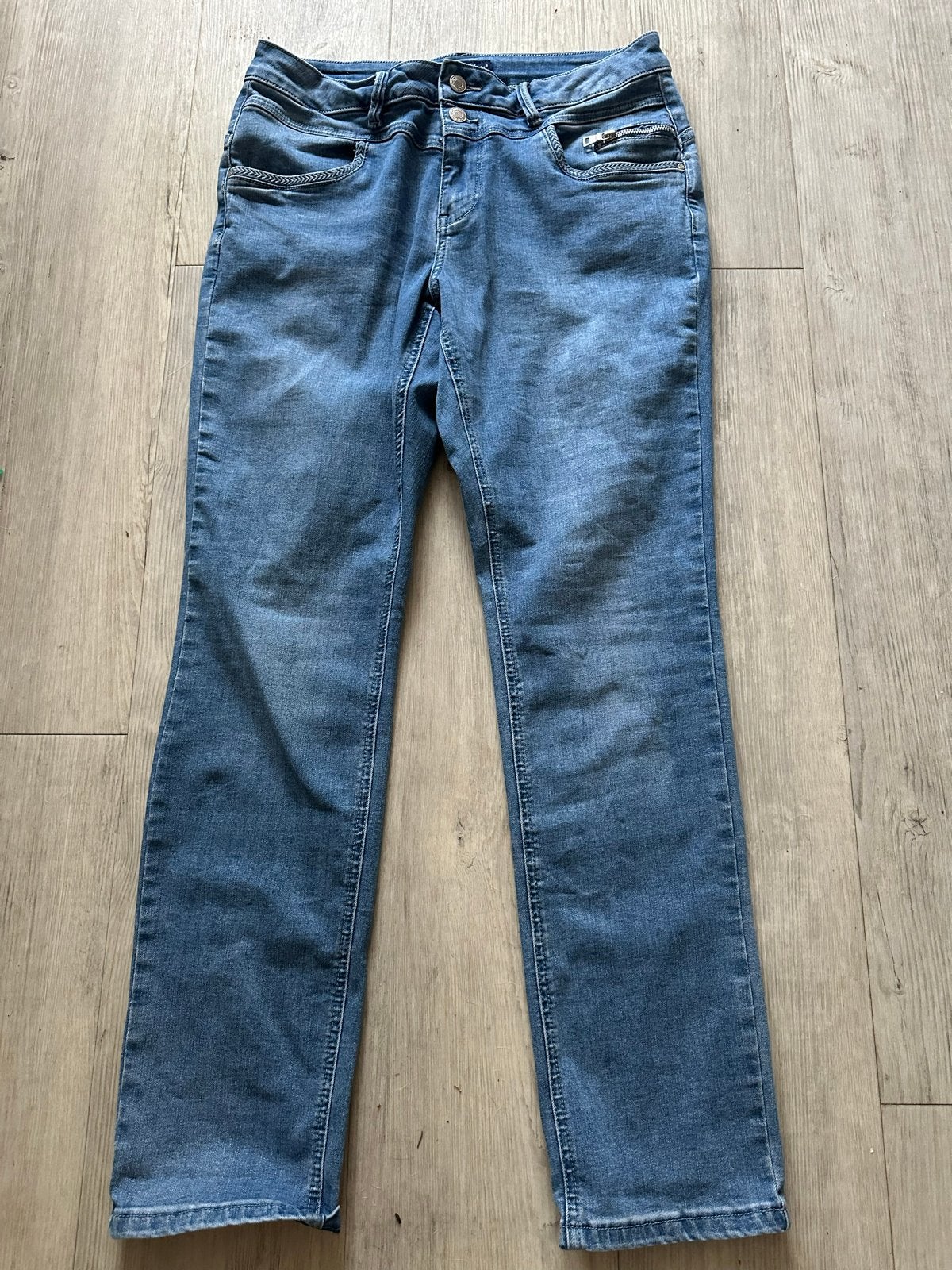 Red Button spijkerbroek maat 40, Ophalen of Verzenden, Gedragen, Blauw, W30 - W32 (confectie 38/40)