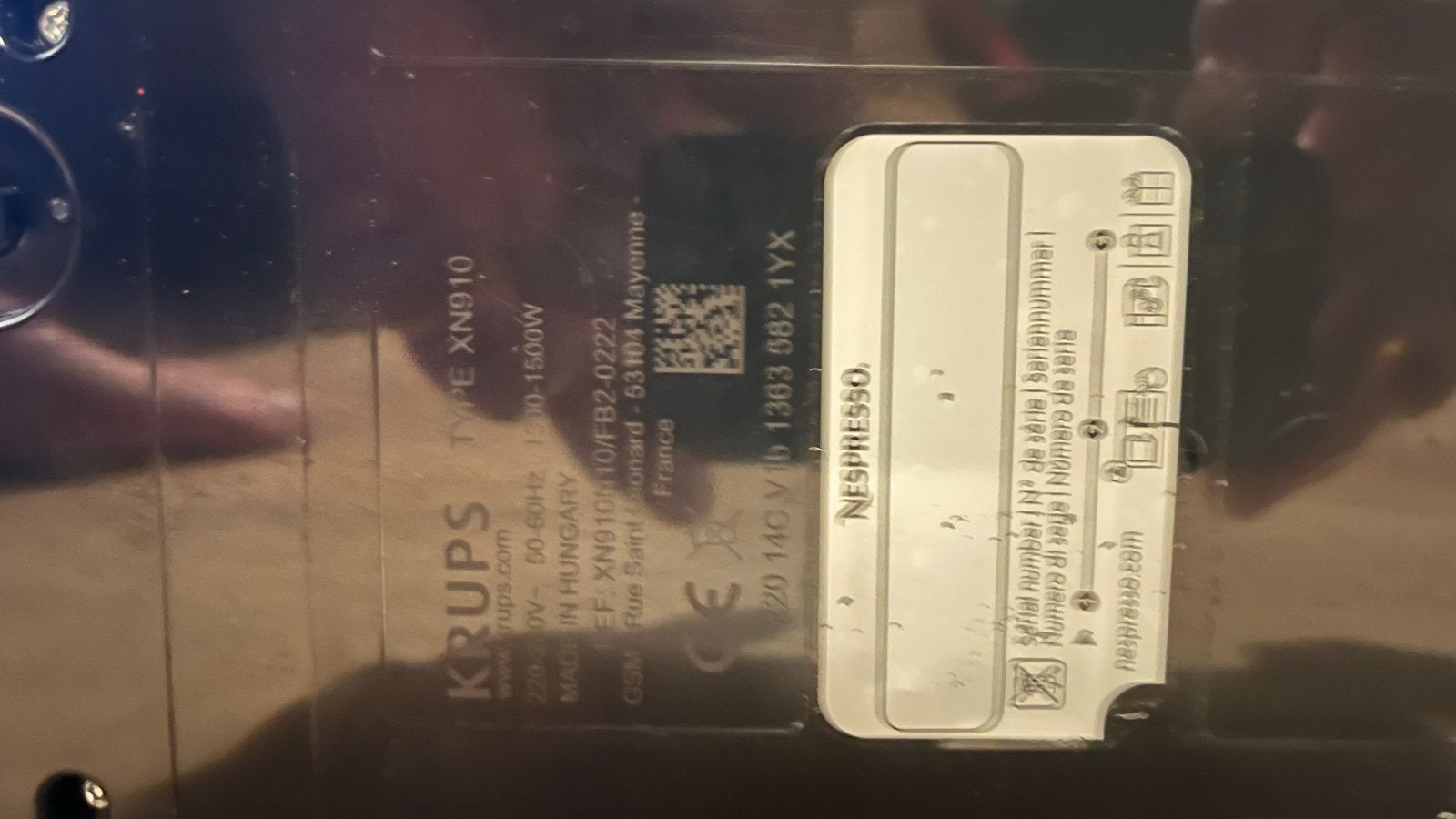 Nespresso Krups Vertuo Pop XN910 Koffiemachine Zwart, Witgoed en Apparatuur, Koffiezetapparaten, Koffiemachine, Ophalen of Verzenden