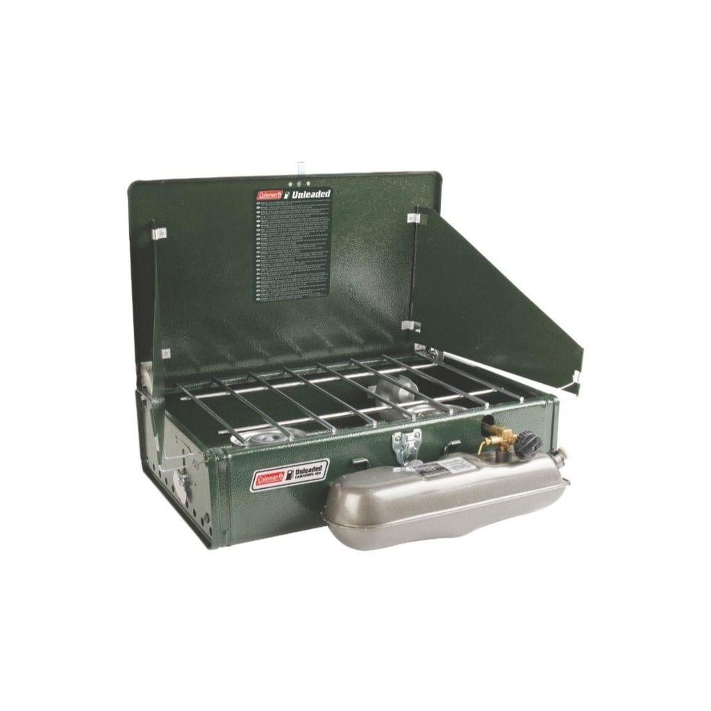 Coleman 2 Burner Stove benzinebrander, Coleman, Info@coleman.com, Minervum breda, Nieuw