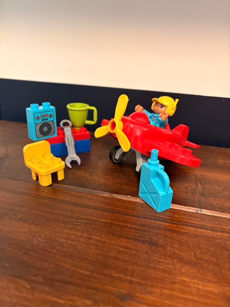 LEGO Duplo Vliegtuig Set 10908, Ophalen of Verzenden, Zo goed als nieuw, Compleet, Duplo