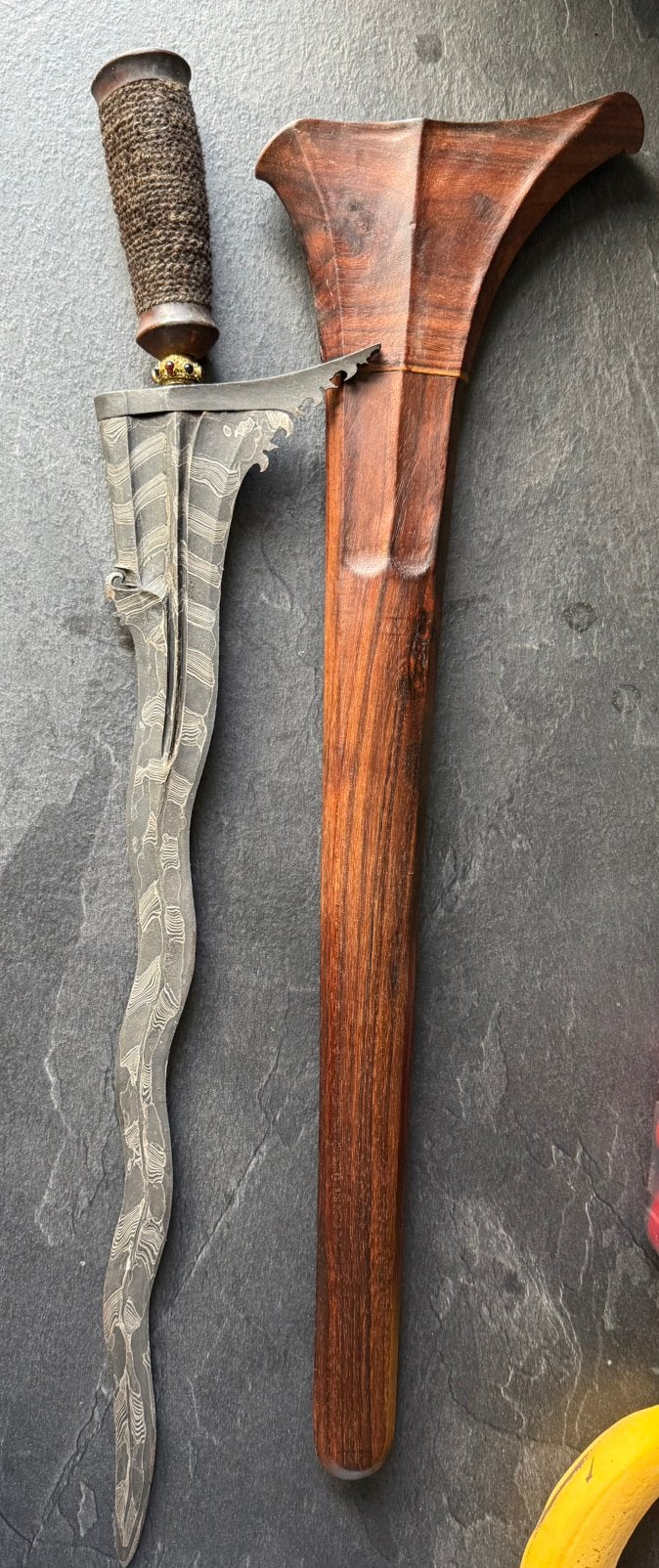 Grote Balinese Kris Keris 1, Antiek en Kunst, Ophalen of Verzenden