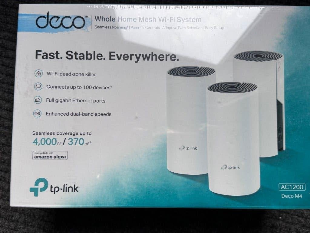 Wifi booster, Ophalen, Nieuw, TP-Link Deco M4R AC1200 Mesh WiFi Systeem