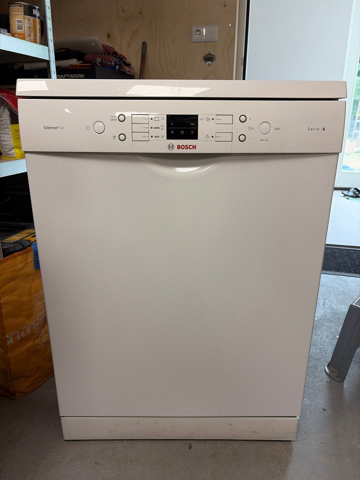 Bosch SilencePlus Serie 6 Vaatwasser SMS53N82EU, Witgoed en Apparatuur, Vaatwasmachines, Ophalen, Gebruikt, 60 cm of meer, 85 tot 90 cm