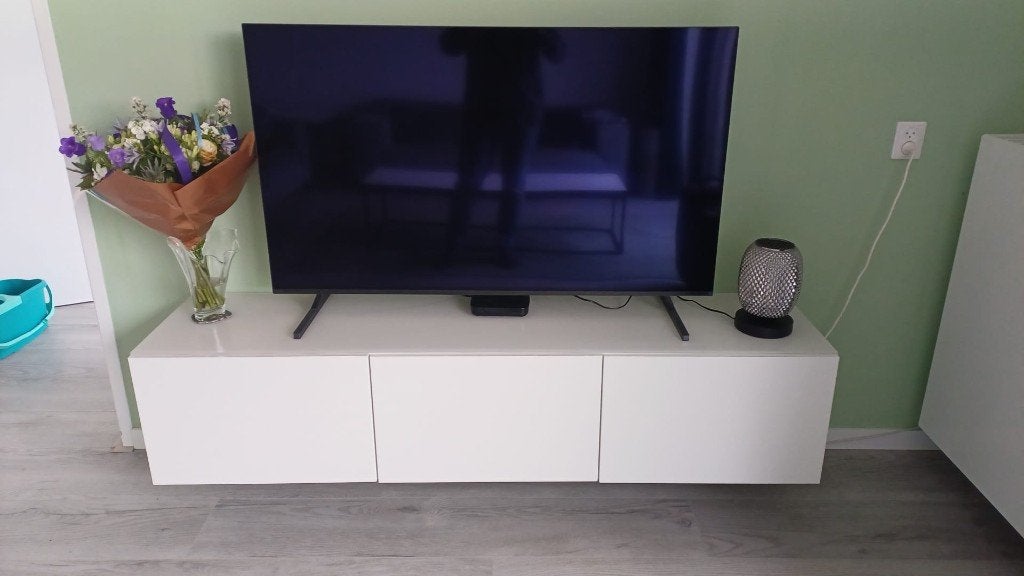 Super leuke TV meubel, Ophalen, Minder dan 50 cm, Zo goed als nieuw, 150 tot 200 cm