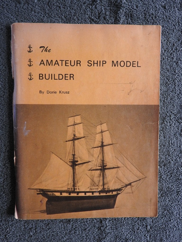 The Amateur Ship Model Builder + losse modeltekening, Ophalen of Verzenden, Gelezen, Overige onderwerpen