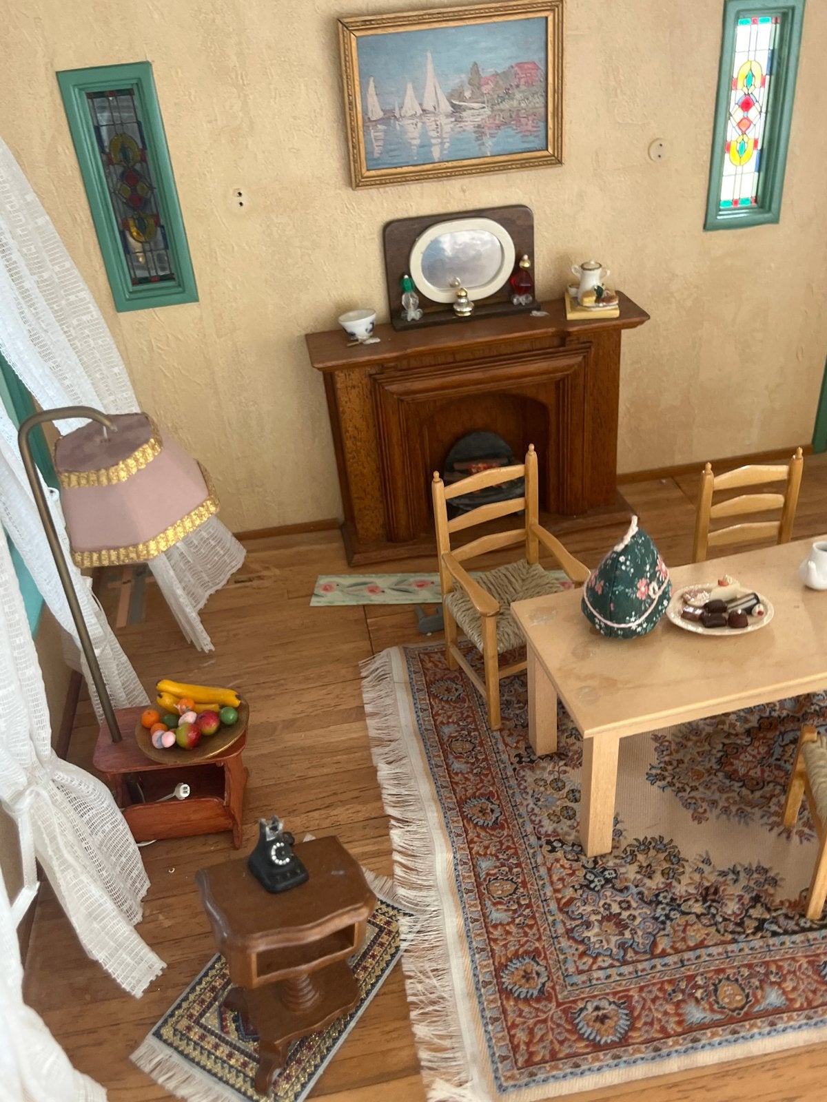 Diverse Poppenhuis Miniaturen en Meubels, Ophalen of Verzenden, Gebruikt, Poppenhuis