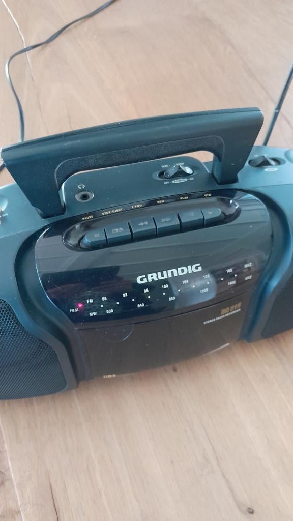 Vintage Grundig RR315 Stereo Radiocassettespeler., Ophalen