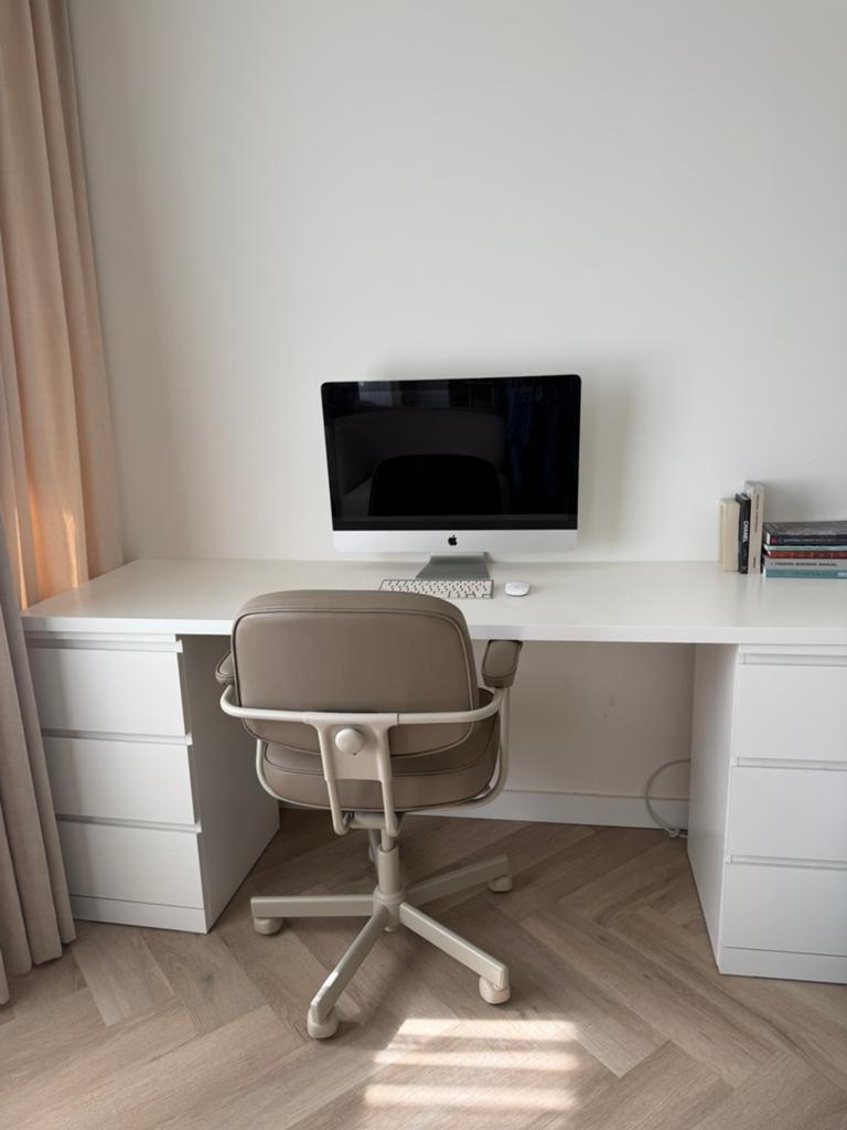 ALEFJÄLL Bureaustoel, Grann beige- ZGAN, Ophalen, Beige, Zo goed als nieuw, Bureaustoel