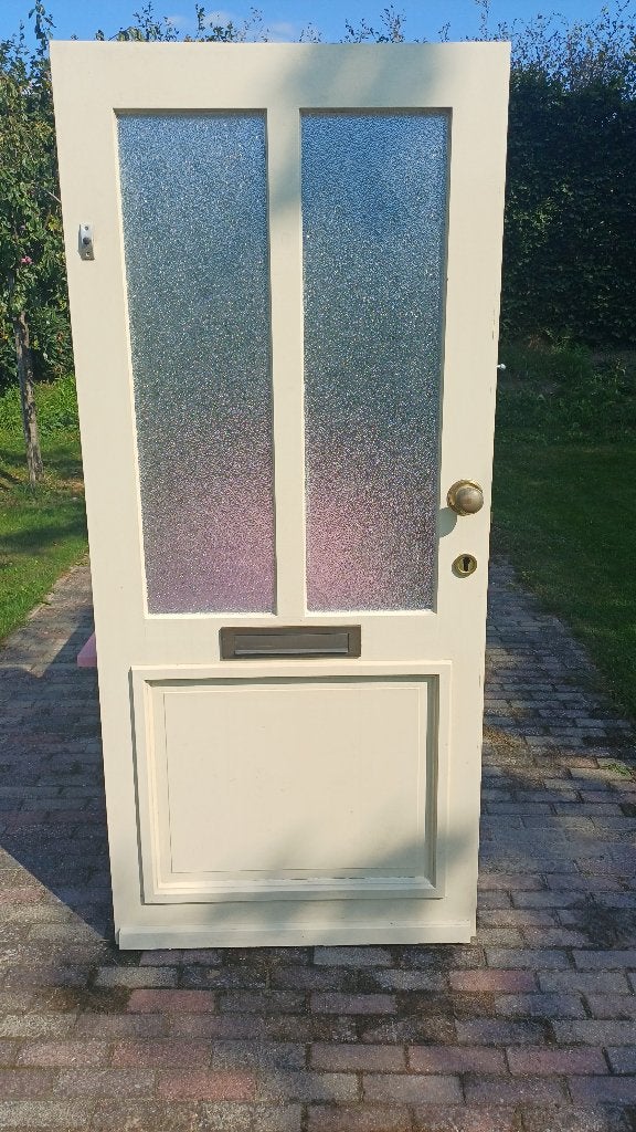 Voordeur-Buitendeur, Doe-het-zelf en Verbouw, Ophalen, Gebruikt, 80 tot 100 cm, Buitendeur