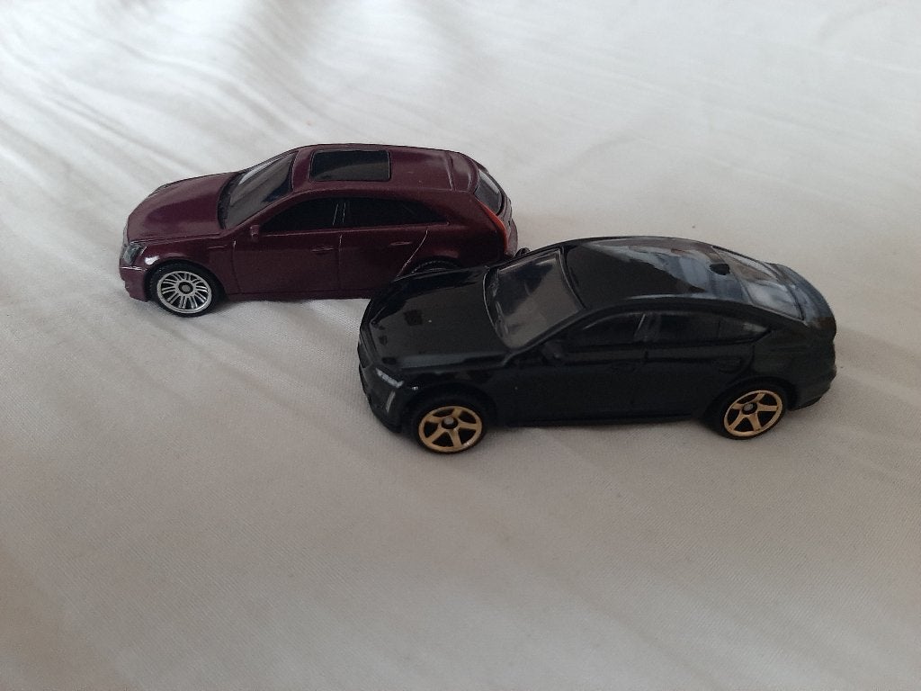 Matchbox setje Cadilac CTS-V/wagon., Ophalen of Verzenden, Nieuw, Auto