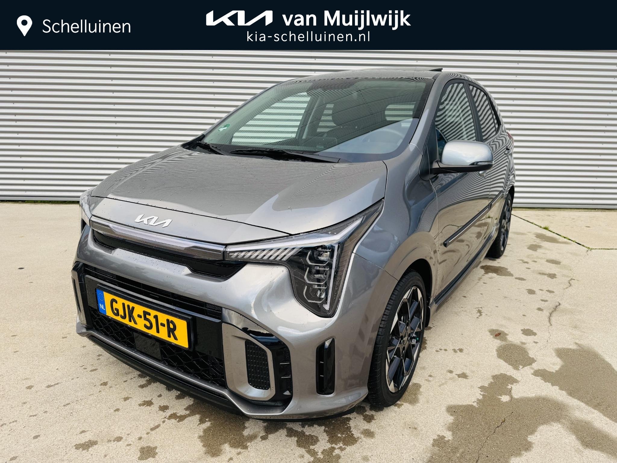 Kia Picanto 1.0 DPI GT-Line NW door ons geleverd & Onderhoud, Auto's, Voorwielaandrijving, Euro 6, 4 stoelen, Origineel Nederlands