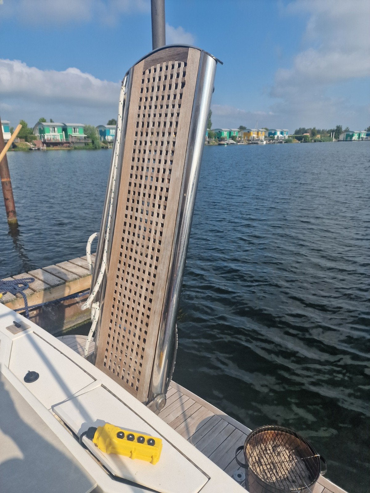 gangway loper elektrisch met afstandsbediening, Ophalen, Zo goed als nieuw