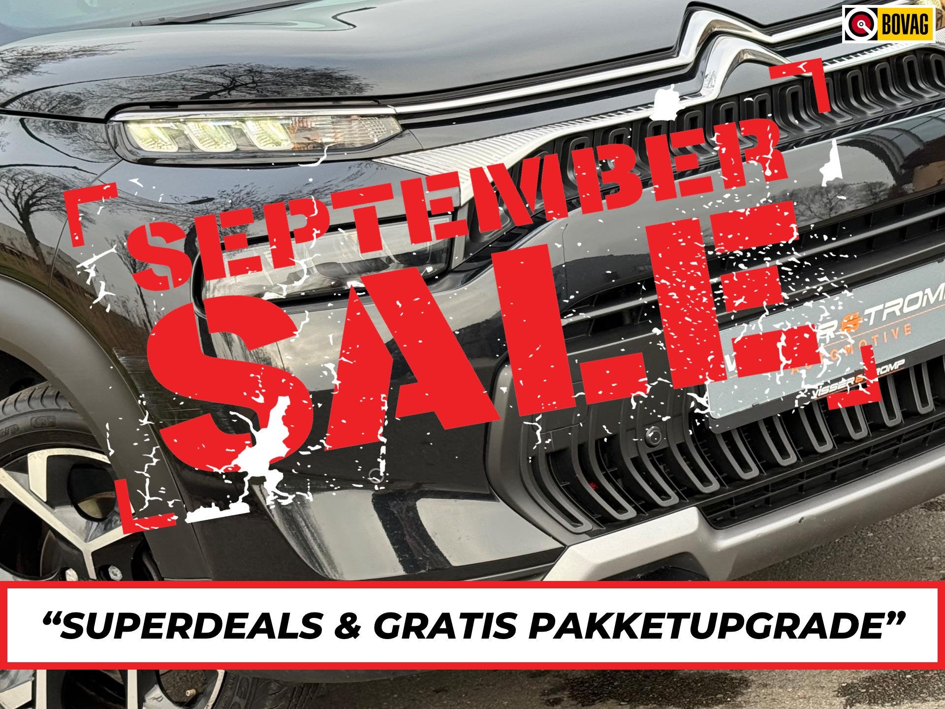 Citroen C3 AIRCROSS 1.2 PureTech Shine 130pk Automaat - Noir, Auto's, Dealer onderhouden, 840 kg, Gebruikt, 1199 cc