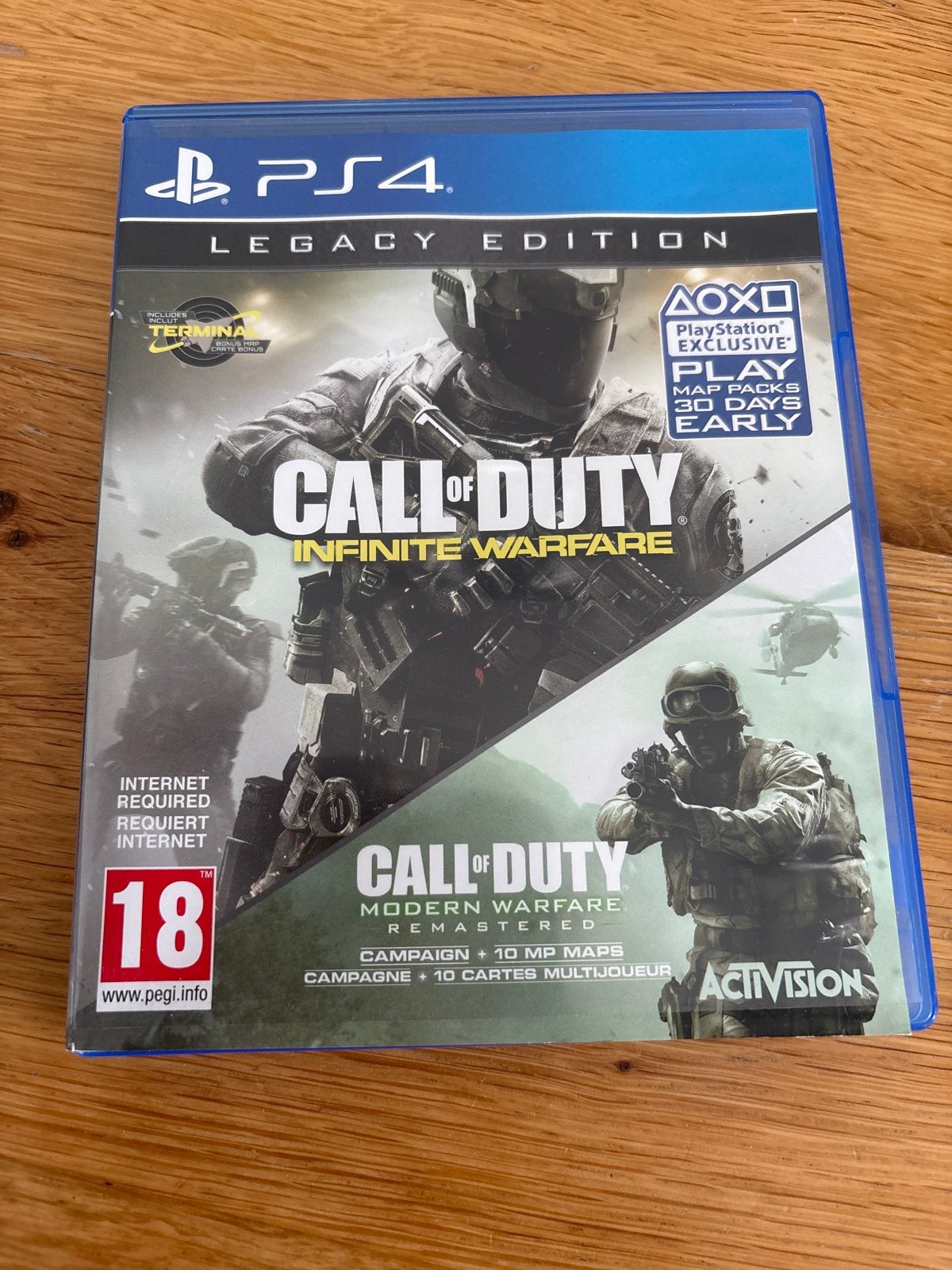 Call of Duty: Infinite Warfare Legacy Edition PS4, Spelcomputers en Games, Games | Sony PlayStation 4, Zo goed als nieuw, Shooter